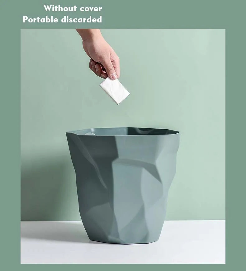 Geometric Trash Can