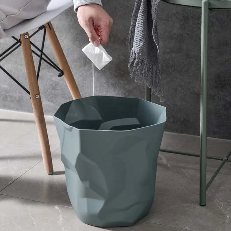 Geometric Trash Can