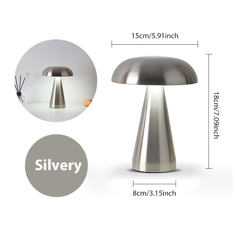 Retro Mushroom Lamp