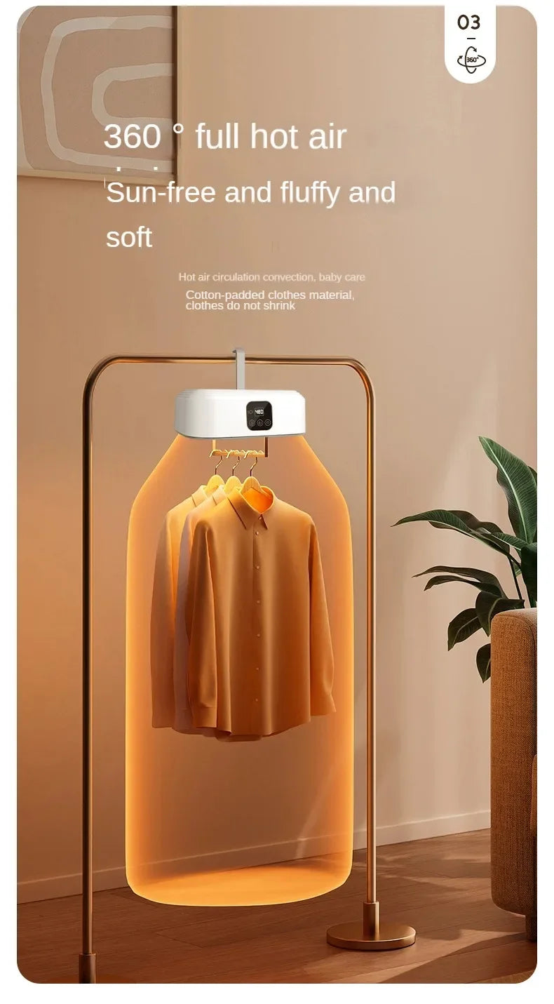 Foldable Electric Clothes Dryer