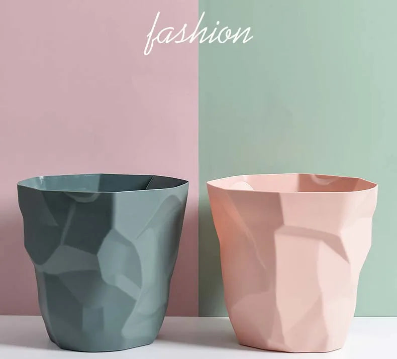 Geometric Trash Can