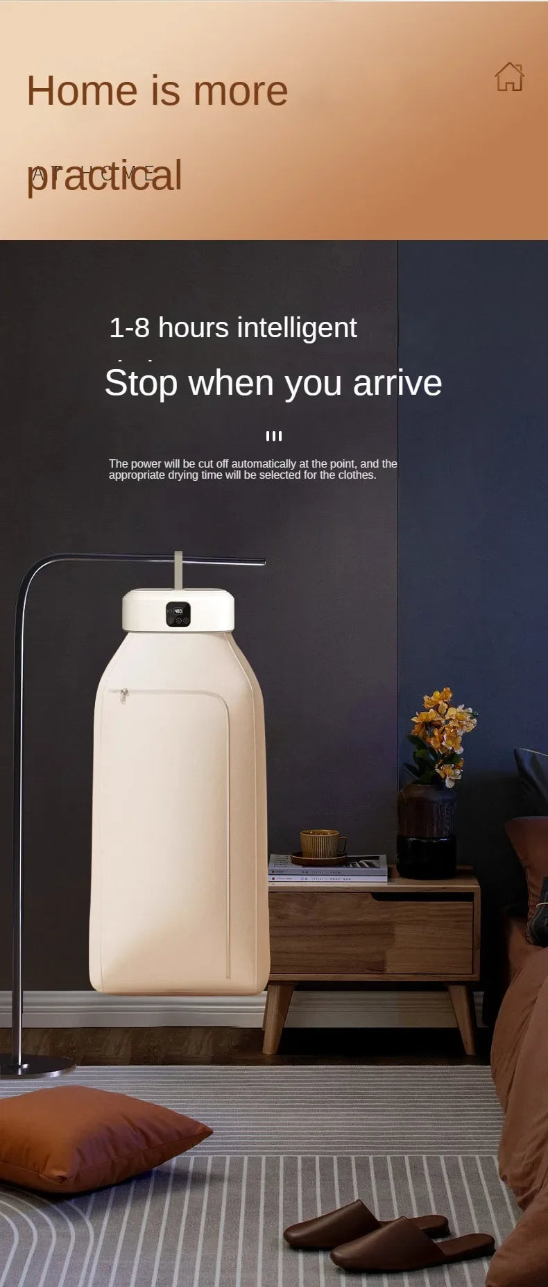 Foldable Electric Clothes Dryer