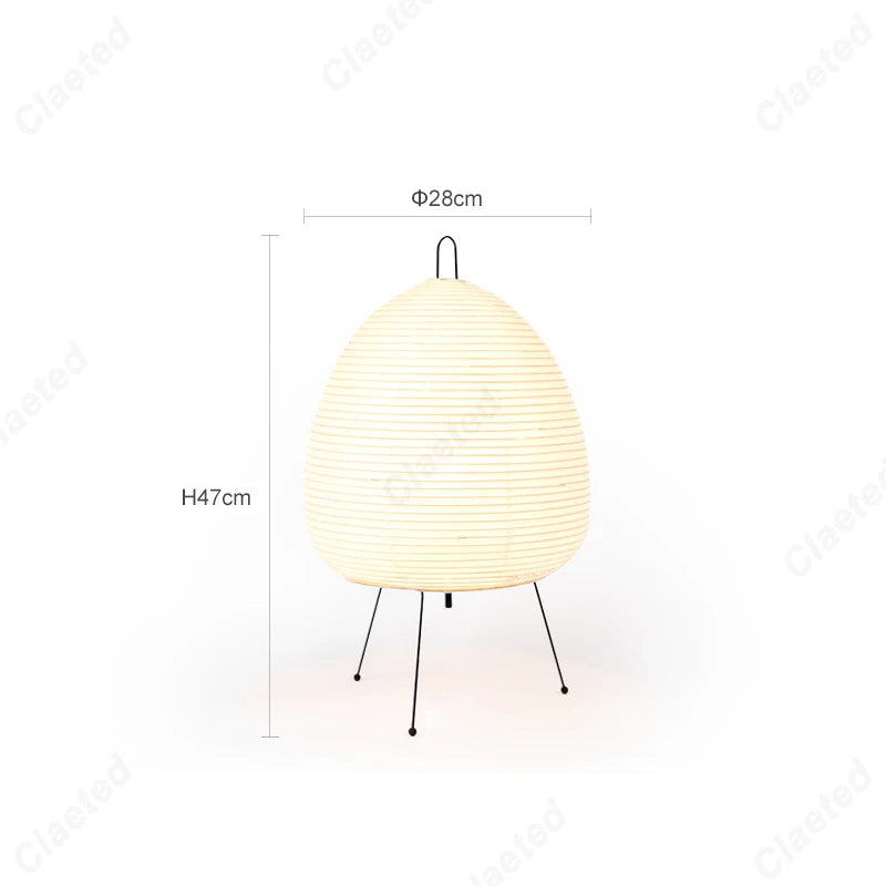 Noguchi-Style Akari Table Lamp