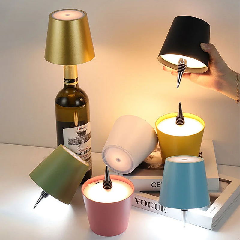 Wine Bottle Lamp