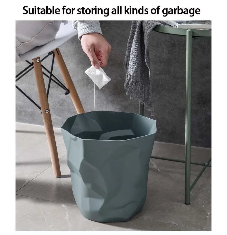 Geometric Trash Can