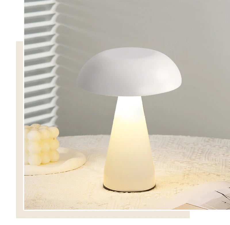 Retro Mushroom Lamp