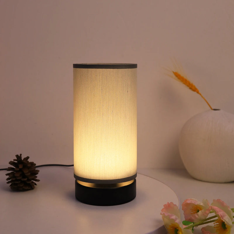 Modern Fabric USB Desk Lamp