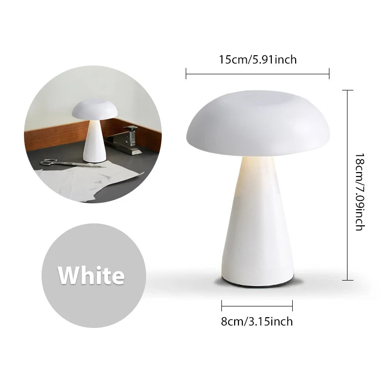 Retro Mushroom Lamp