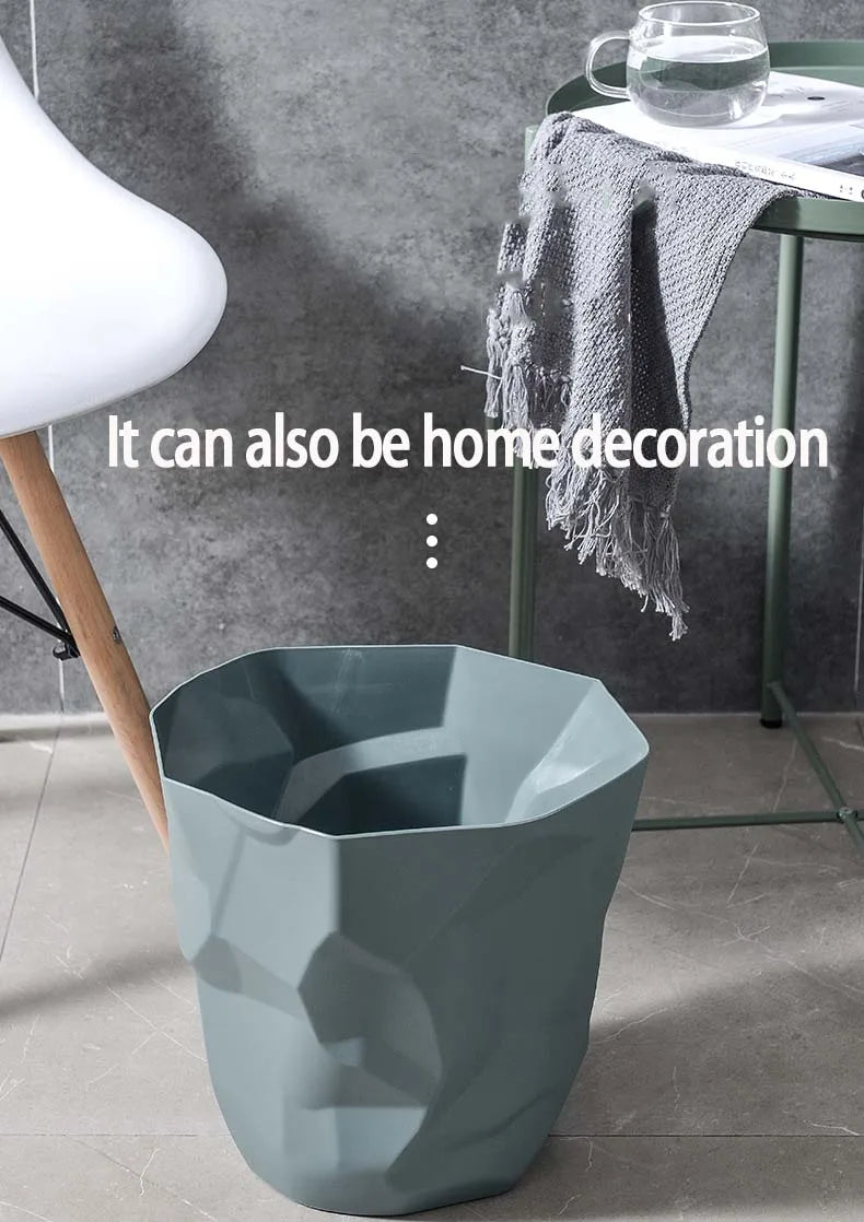 Geometric Trash Can