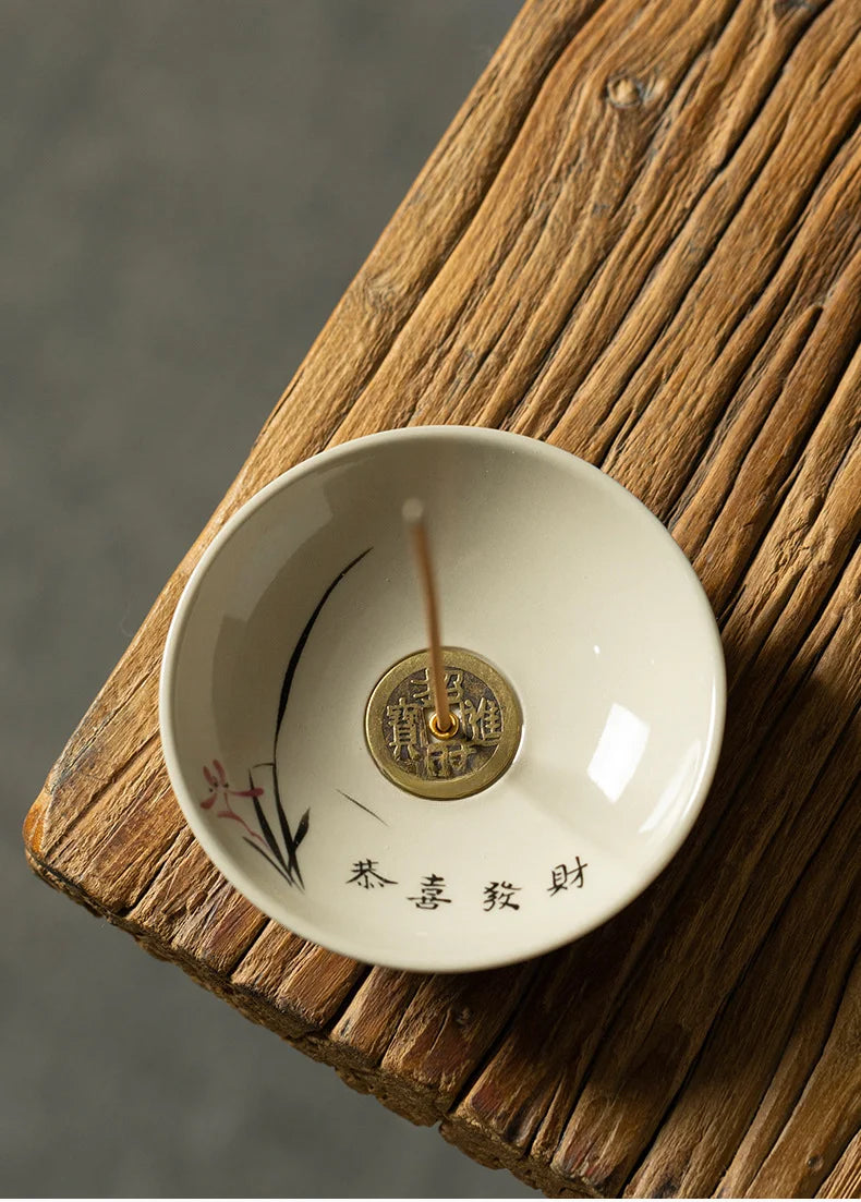 Ceramic Line Incense Burner