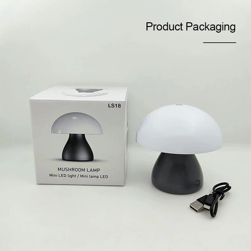 Mushroom Touch LED Lamp