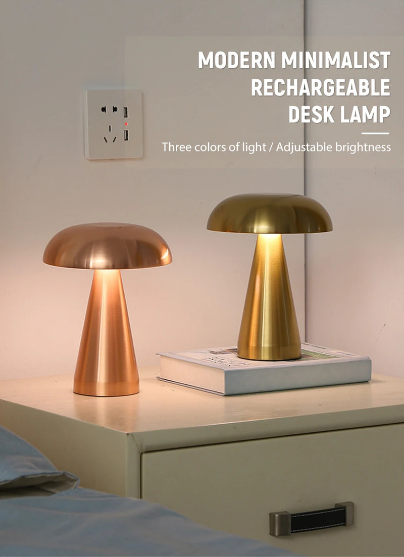 Retro Mushroom Lamp