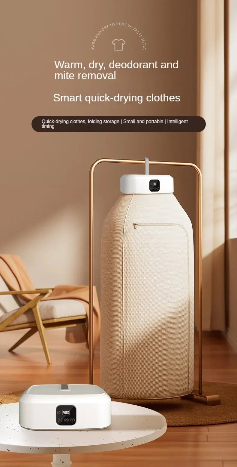 Foldable Electric Clothes Dryer