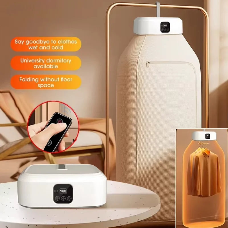 Foldable Electric Clothes Dryer