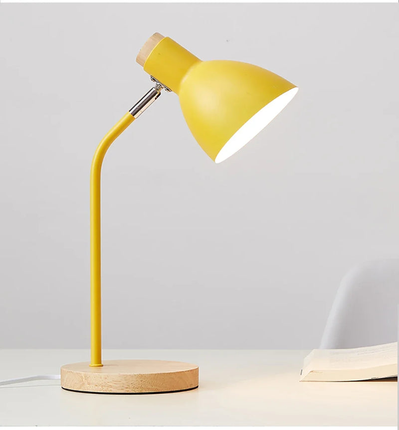 Nordic Wood Table Lamp