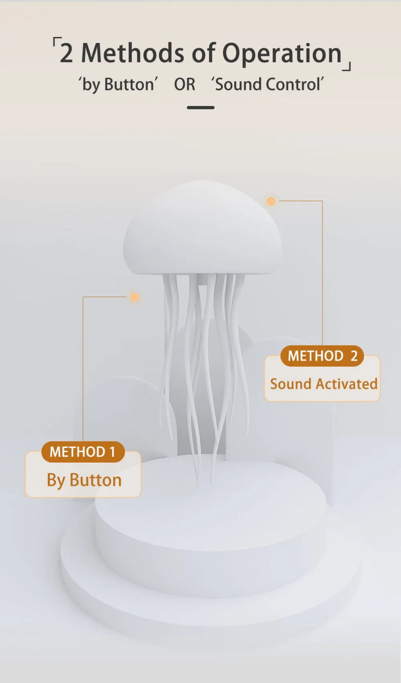 RGB Jellyfish Night Light