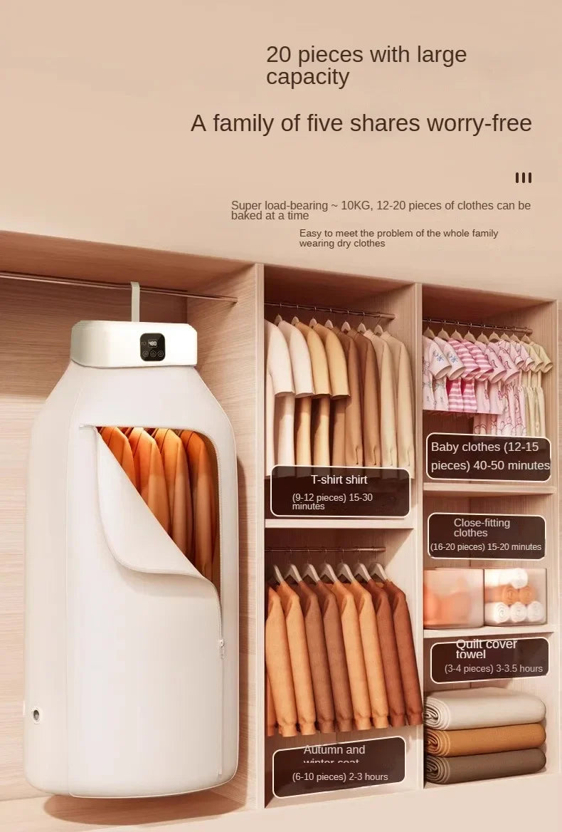 Foldable Electric Clothes Dryer
