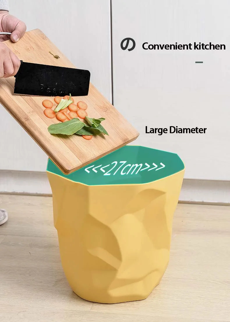 Geometric Trash Can