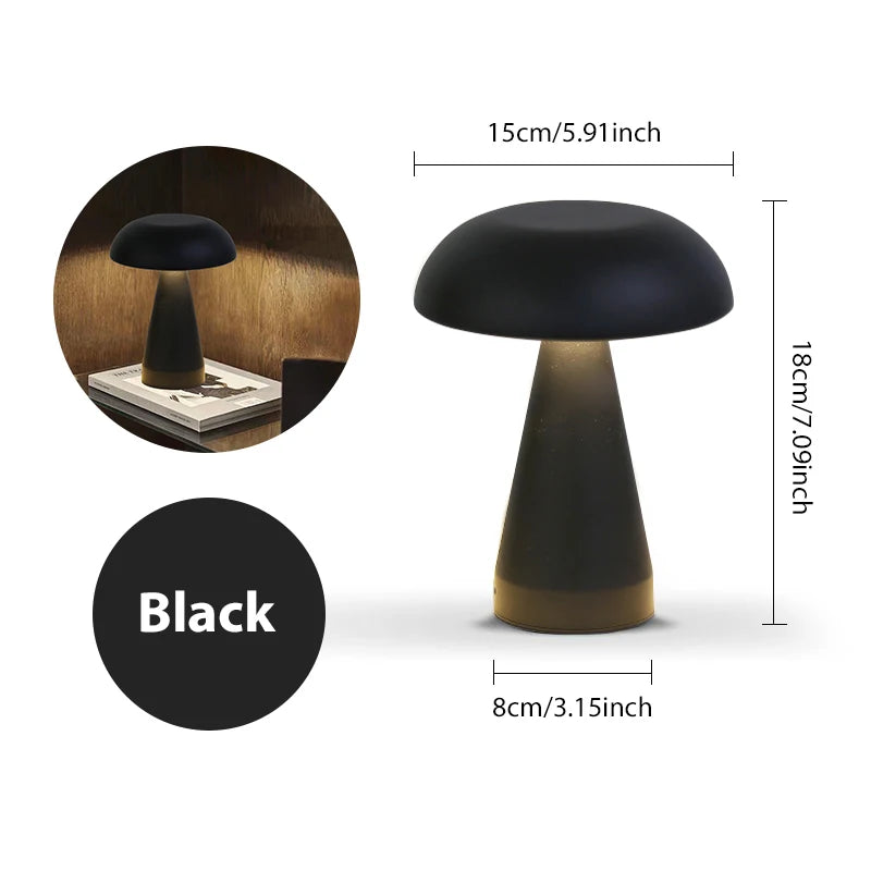 Retro Mushroom Lamp