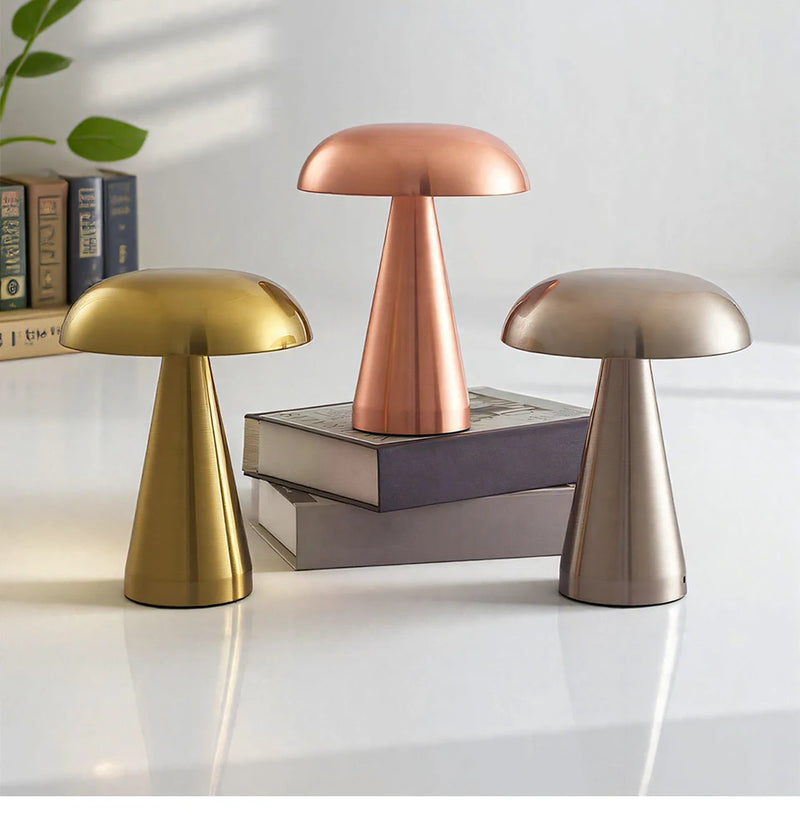 Retro Mushroom Lamp