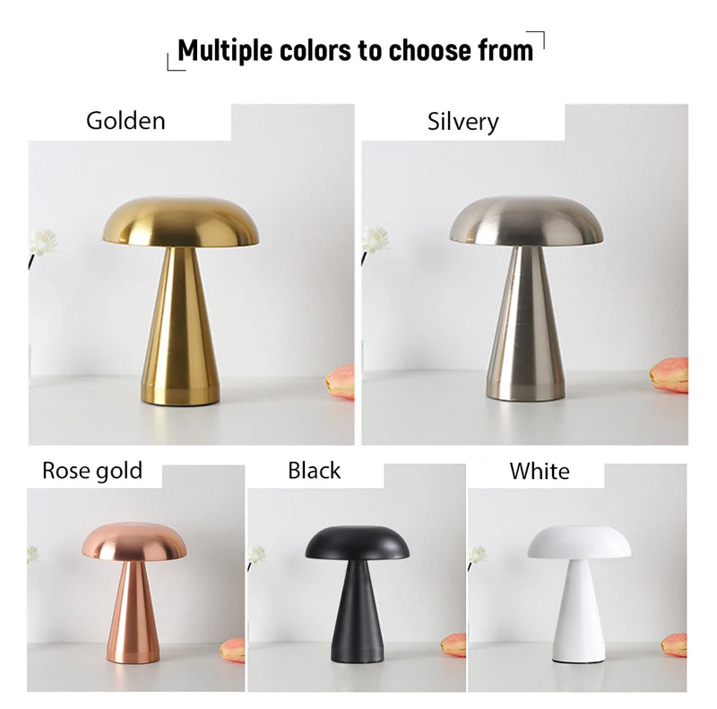 Retro Mushroom Lamp