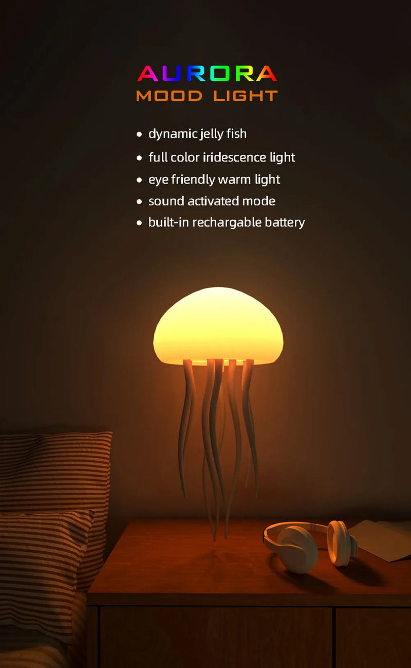 RGB Jellyfish Night Light