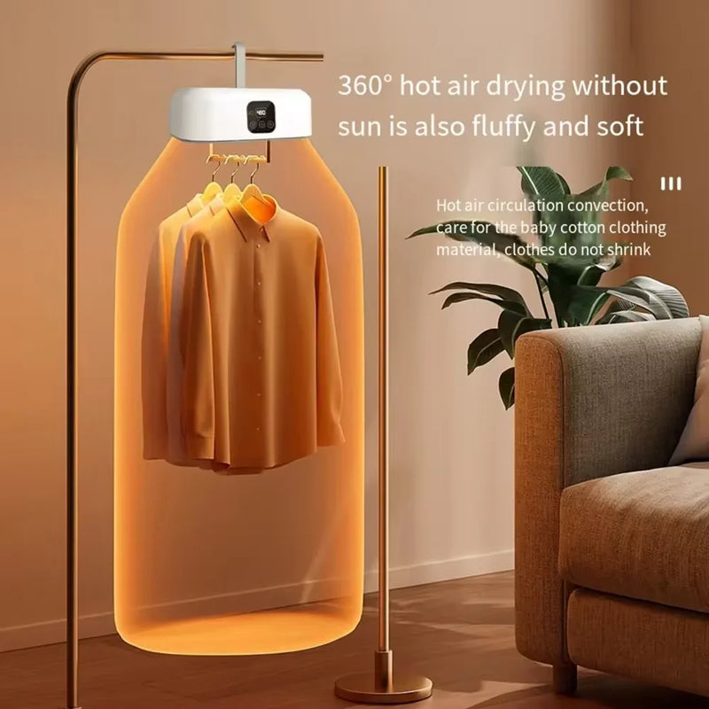 Foldable Electric Clothes Dryer