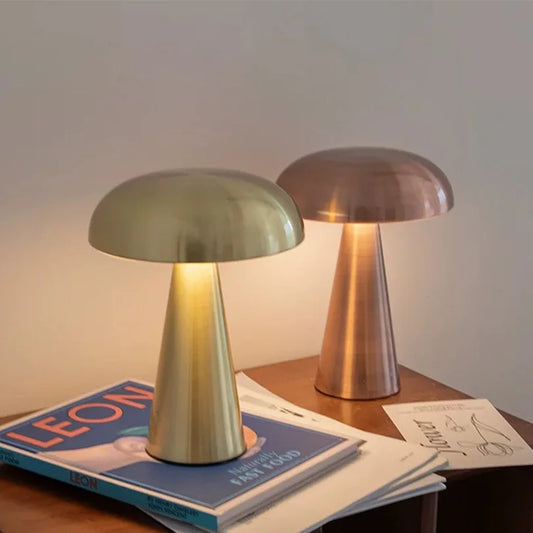 Retro Mushroom Lamp