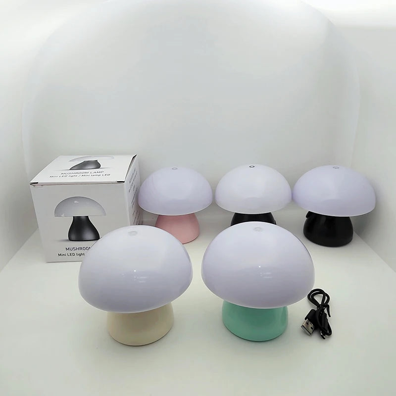 Mushroom Touch LED Lamp