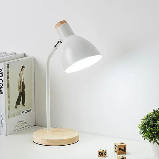 Nordic Wood Table Lamp