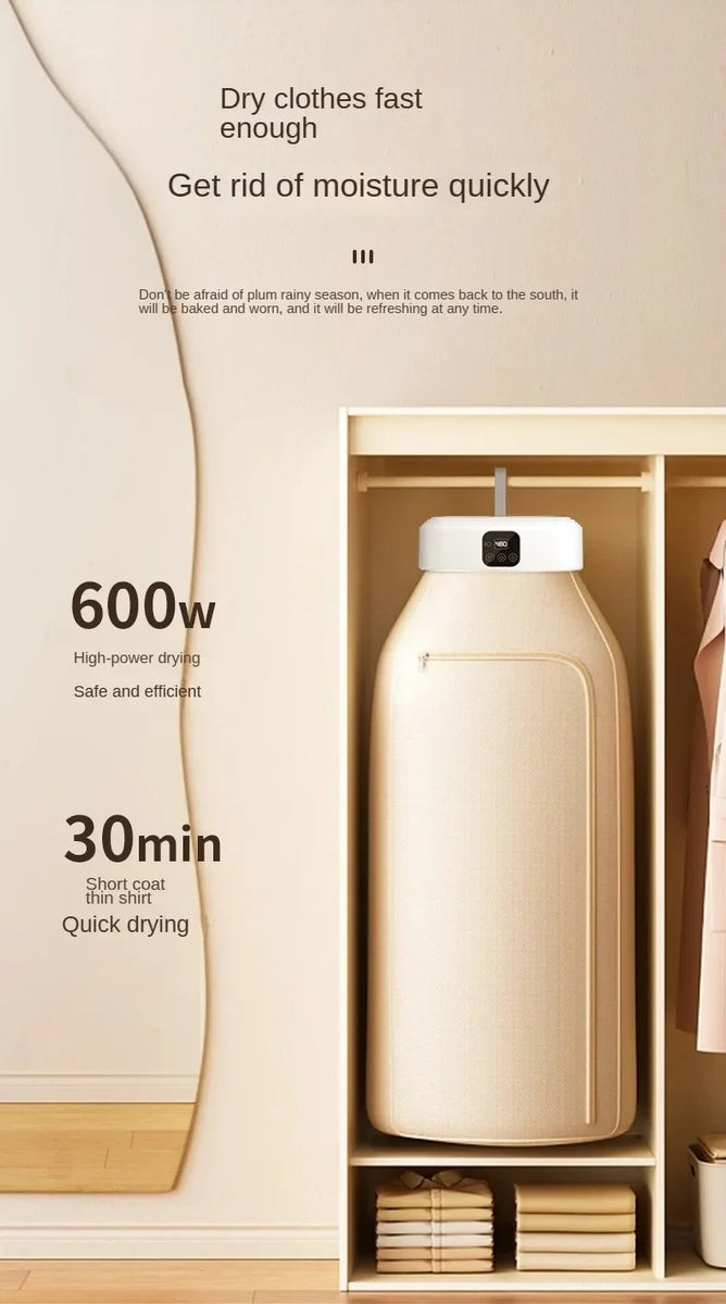 Foldable Electric Clothes Dryer