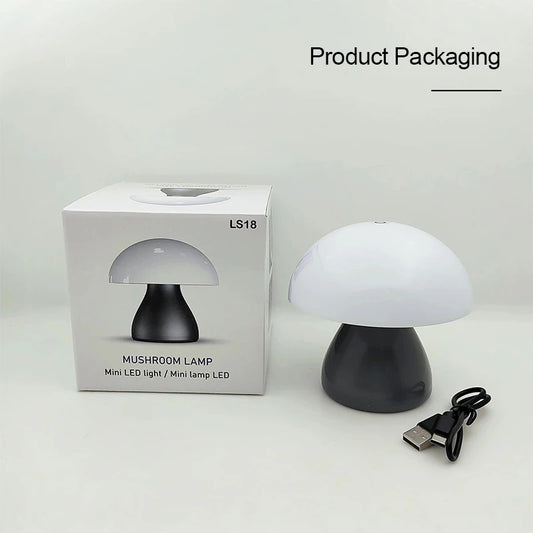 Mushroom Touch LED Lamp