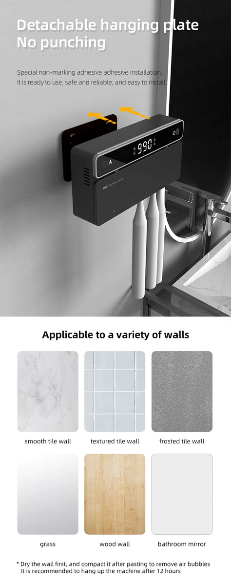UV Toothbrush Holder & Sterilizer