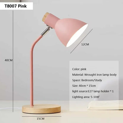 Nordic Wood Table Lamp