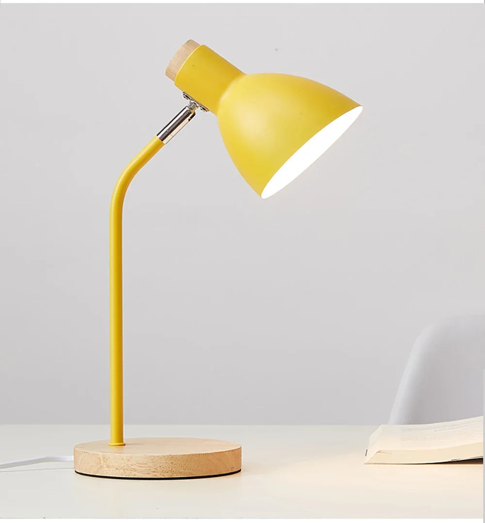 Nordic Wood Table Lamp