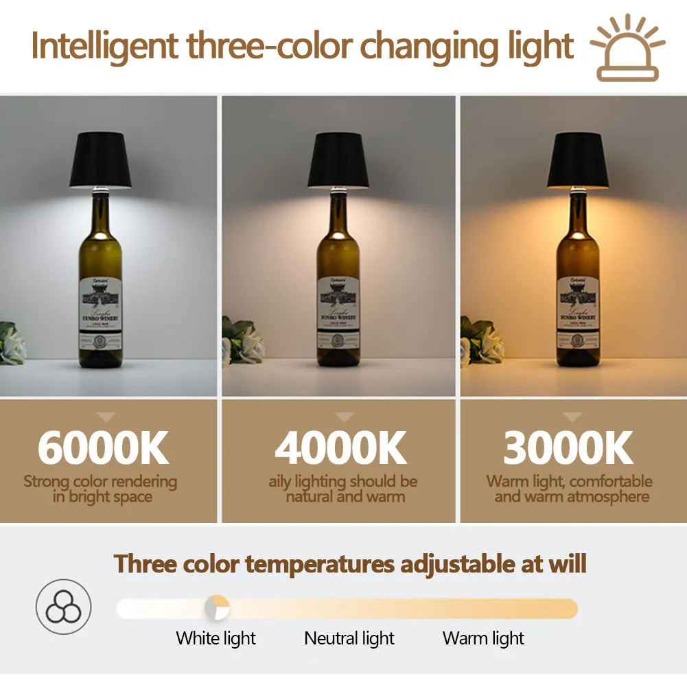 Wine Bottle Lamp
