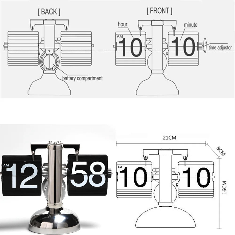 Flipping Clock